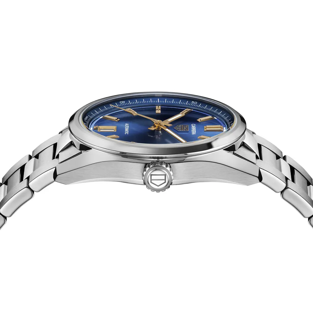 TAG Heuer Carrera Date 36mm Unisex Watch Deep Blue in Blue, additional product view 3