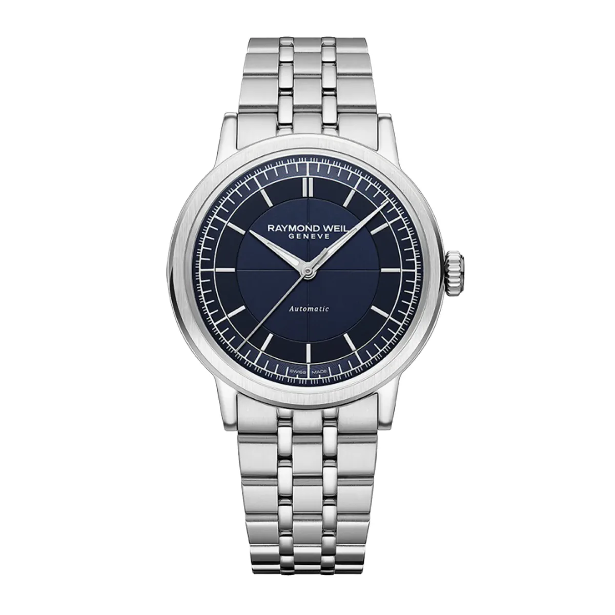 Raymond Weil Millesime 39mm Mens Watch Blue