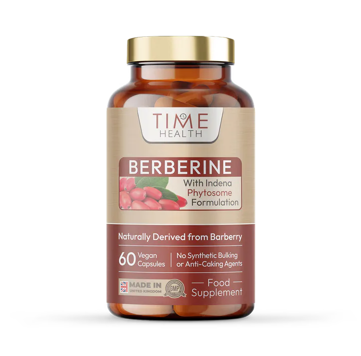 Time Health Berberine Phytosome - 10x Enhanced - Berbevis - Metabolism, Blood Sugar, AMPK