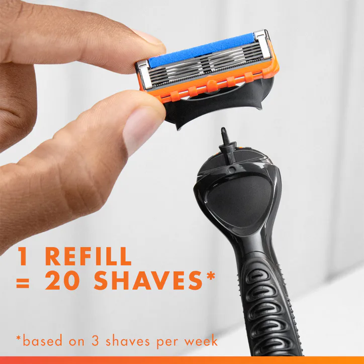 Gillette Fusion5 Power Razor Refill for Men, Gillette 8 Razor Blade Refill detail 3