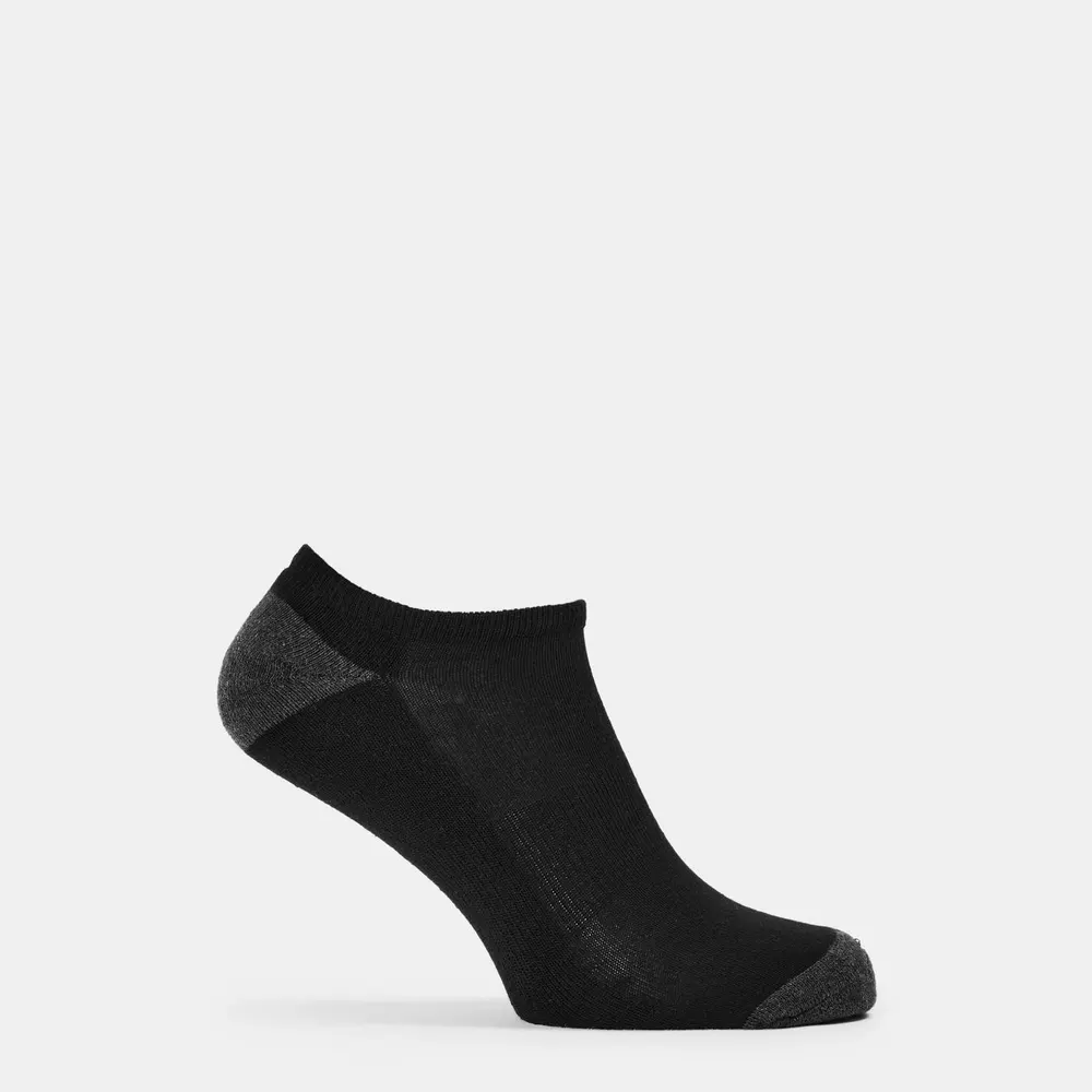 Calvin Klein CK Trainer Socks 3-Pack Mens in Black, additional product view 2