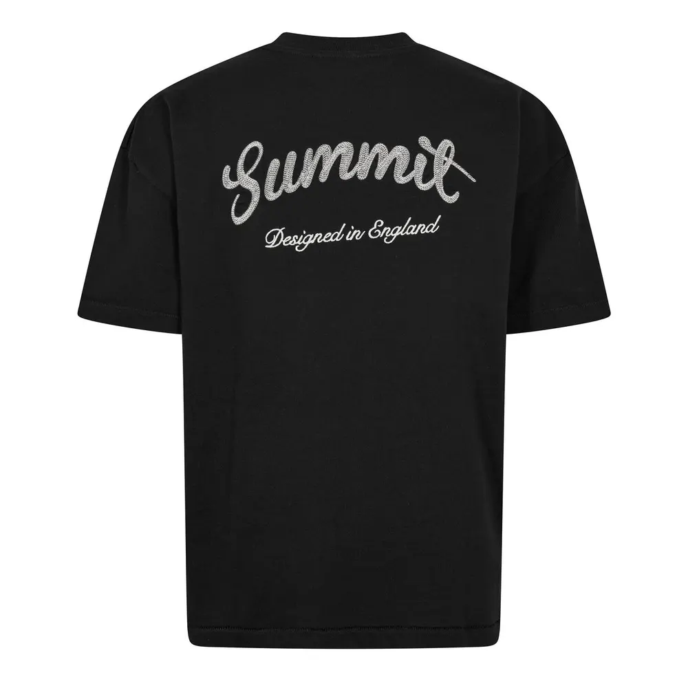 Summit Men's Chainstitch Oversized T-Shirt detail 2