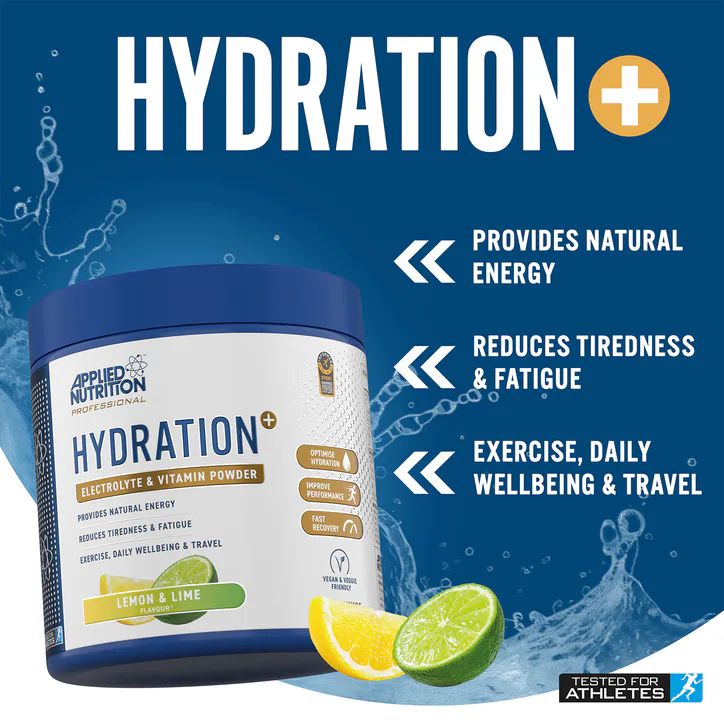 Applied Nutrition Hydration+ Powder Lemon & Lime 240g detail 2