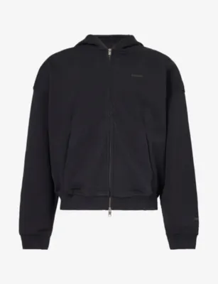 GYMSHARK Evolve Zip-Through Cotton-Blend Hoody