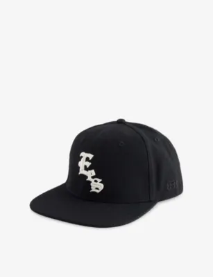 1886 Ees Logo-Embroidered Cotton Baseball Cap