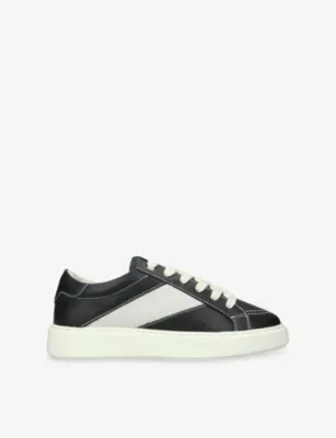 BELIER Soho Leather Trainers - EUR 42 / 8 UK MEN in BLACK – Mens | Trainers | Lace up trainers