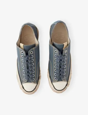 VISVIM Skagway Lo Canvas Trainers - 9 in GREY, additional product view 2