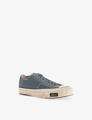 VISVIM Skagway Lo Canvas Trainers - 9 in GREY, additional product view 3