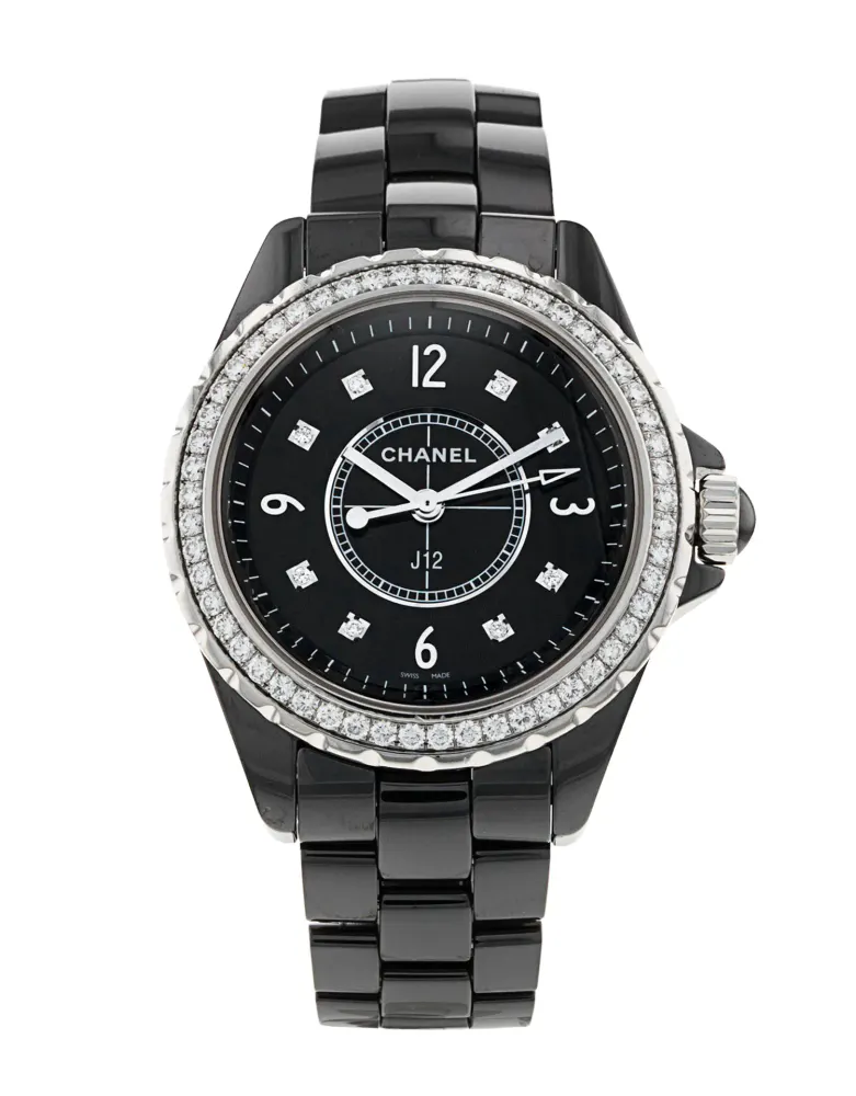 Chanel J12 H3108 — 2015 — Excellent in Black Diamond – Pre-owned watches