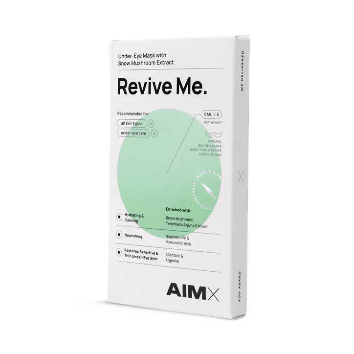 AIMX Eye Mask With Hyaluron Revive Me 5 Sheets 5ml detail 2