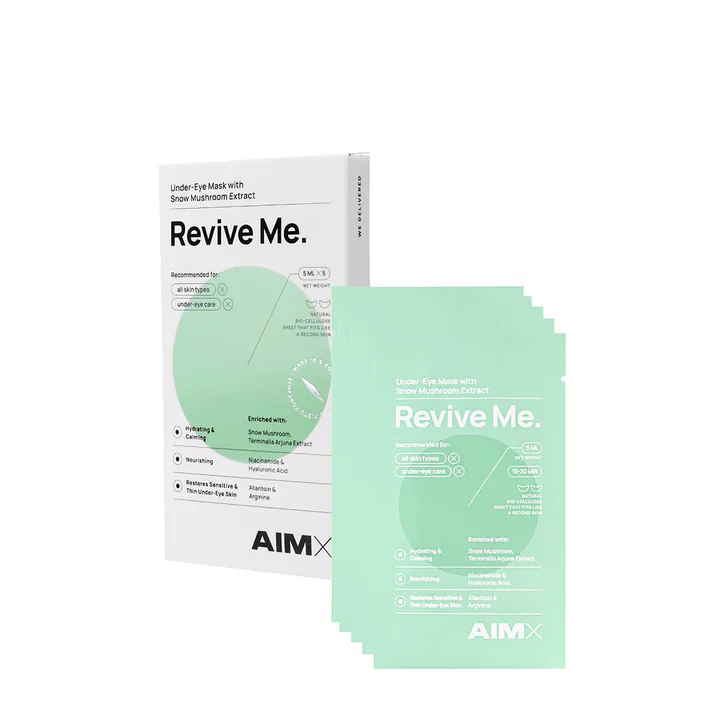 AIMX Eye Mask With Hyaluron Revive Me 5 Sheets 5ml detail 3