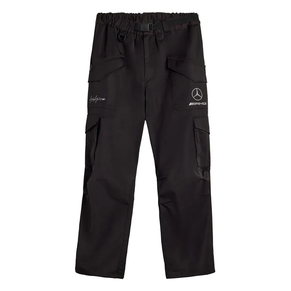 Y3 Mens Mercedes Cargo Trousers in Black – Clothing