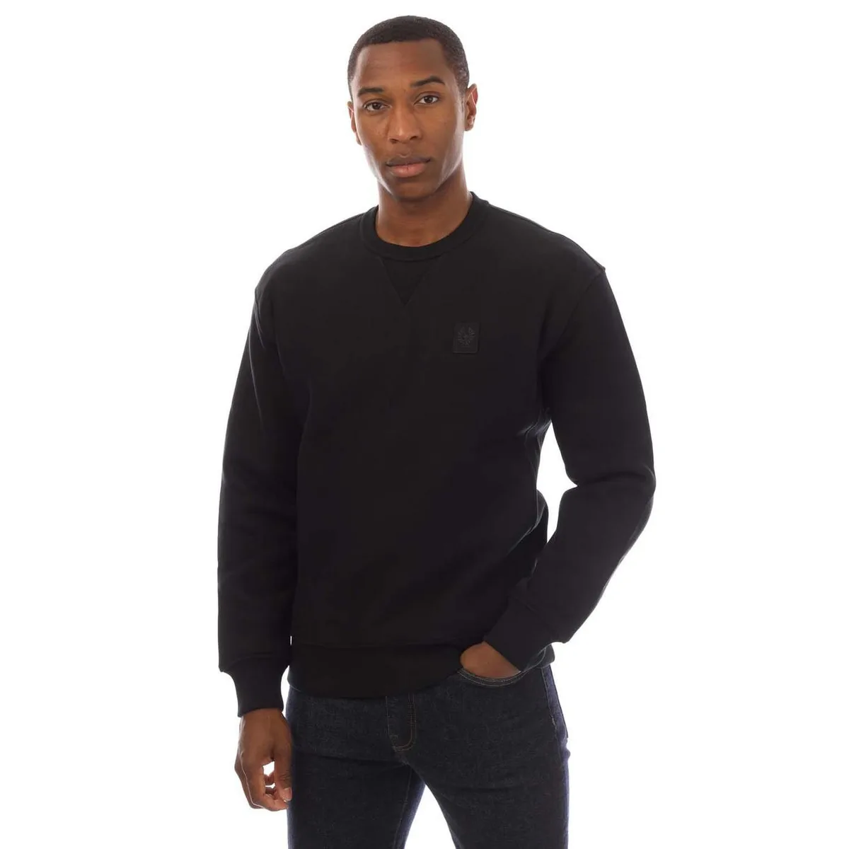 Belstaff Heavyweight Cotton Fleece Hockley Sweatshirt
