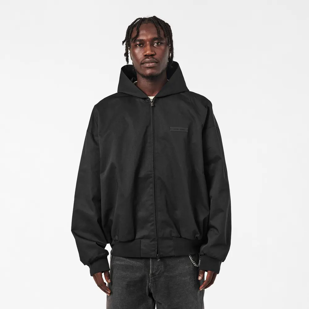 Fear Of God Essentials Men's Full Zip Relaxed Fit Hoodie detail 3