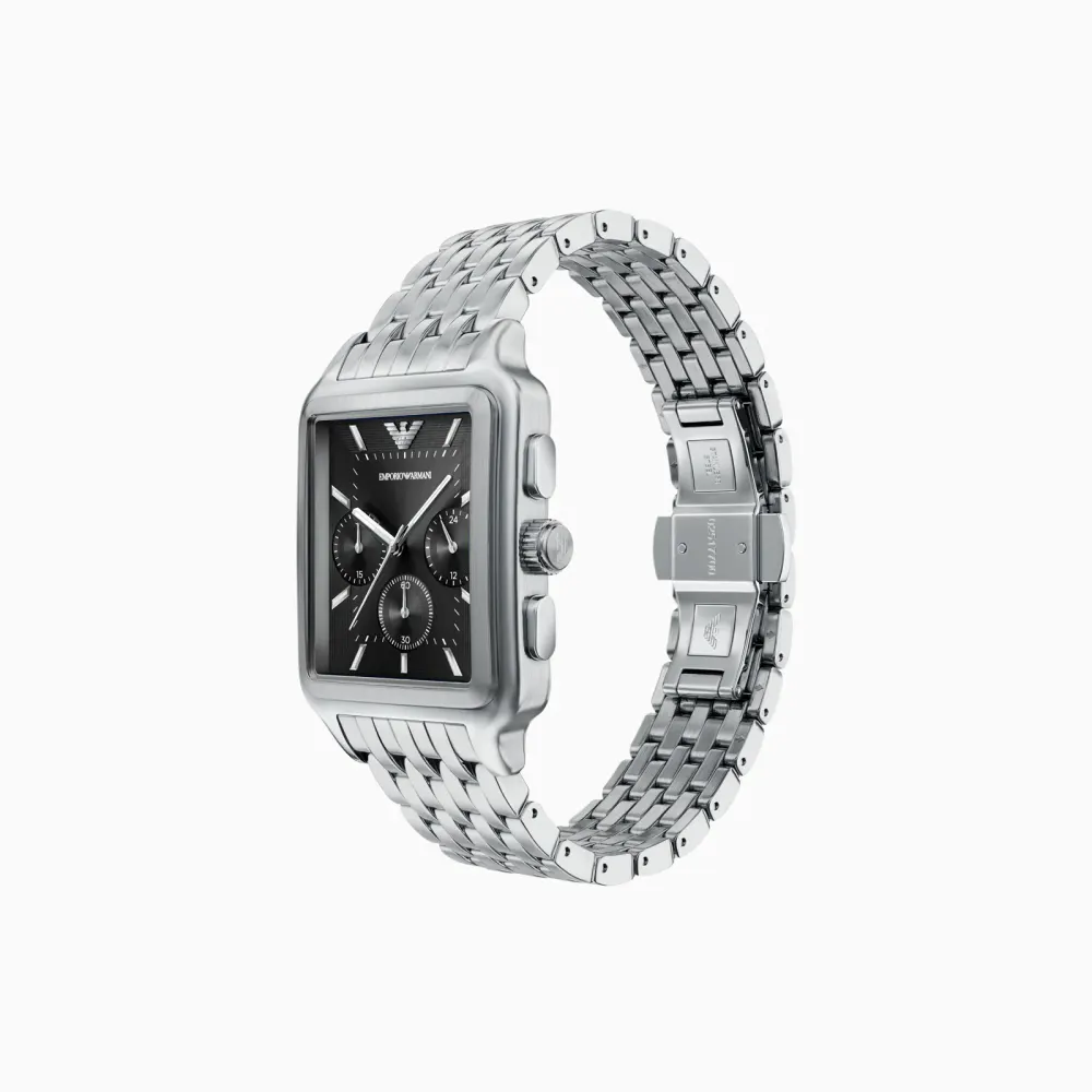 Emporio Armani Chronograph Quartz 38mm Mens Watch Black detail 2