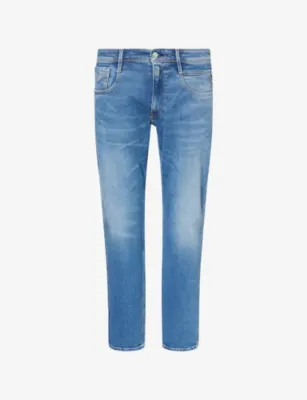 REPLAY Anbass Slim-Fit Stretch-Denim Jeans - 33/34