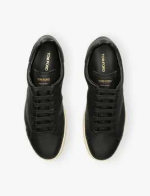 TOM FORD Warwick Leather Trainers - EUR 46 / 12 UK MEN detail 2