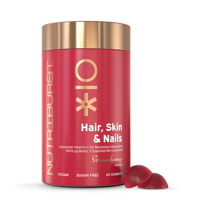 Nutriburst Hair, Skin & Nails with Biotin & Vitamin C 60 Gummies