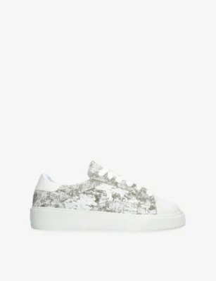 NUMERIS Eclipse Leather Trainers - EUR 41 / 7 UK MEN in KHAKI – Mens | Trainers | Lace up trainers