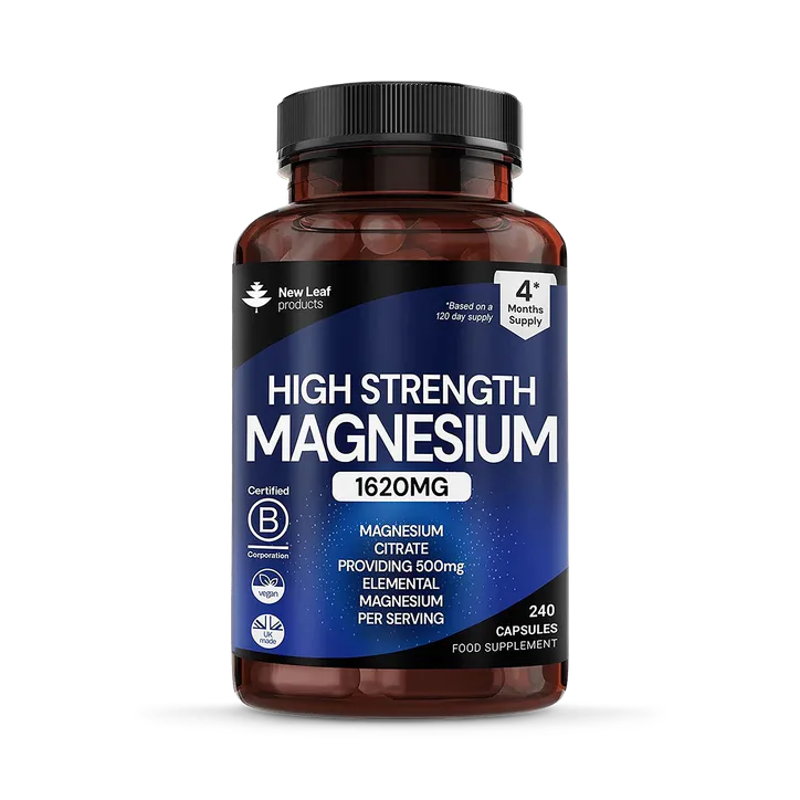 New Leaf Products Magnesium Citrate 240 Capsules