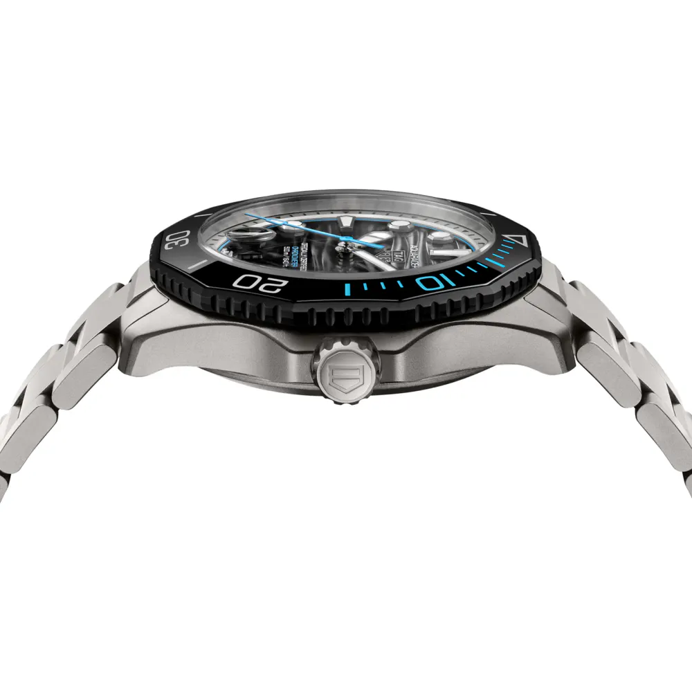 TAG Heuer Aquaracer Professional 500 Date Limited Edition 42mm Mens Watch Black in Black, additional product view 2