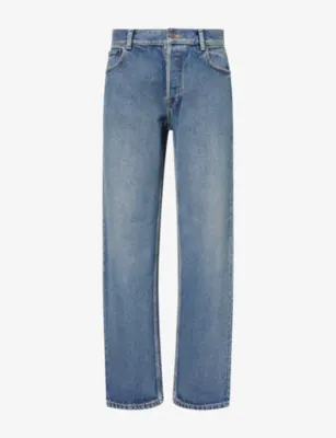THE ROW Moe Straight-Leg Denim Jeans