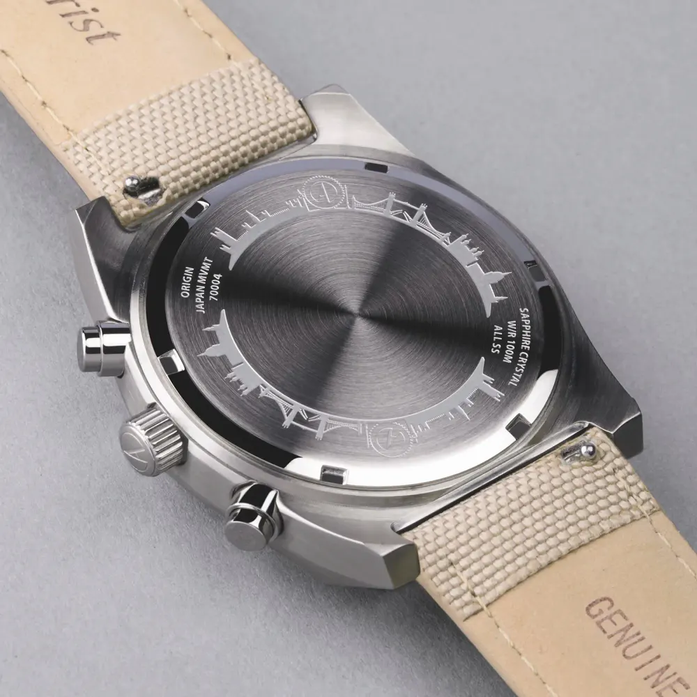 Accurist Origin Chrono Grey Dial Mens Watch detail 2