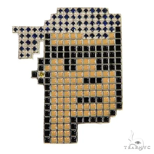 RINA - For Him CUSTOM Custom Made NFT Crypto Punk Pendant 68277 – Pendant