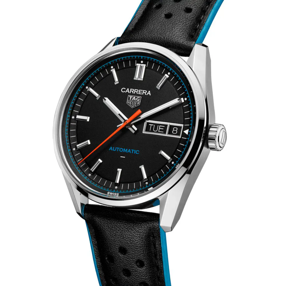 TAG Heuer Carrera Day-Date 41mm Mens Watch Black in Black, additional product view 2