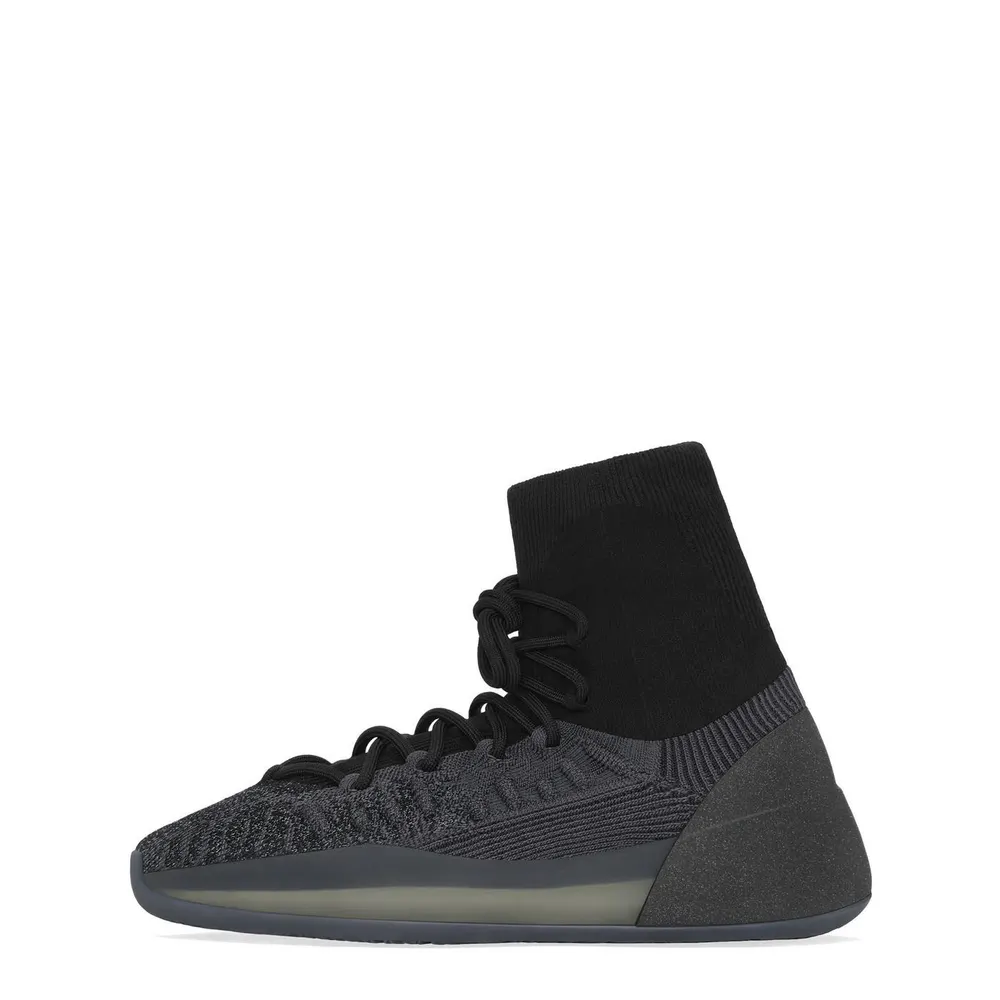Yeezy Men's Basketball Sneakers, Sock-like Feel in Slate Onyx, additional product view 2