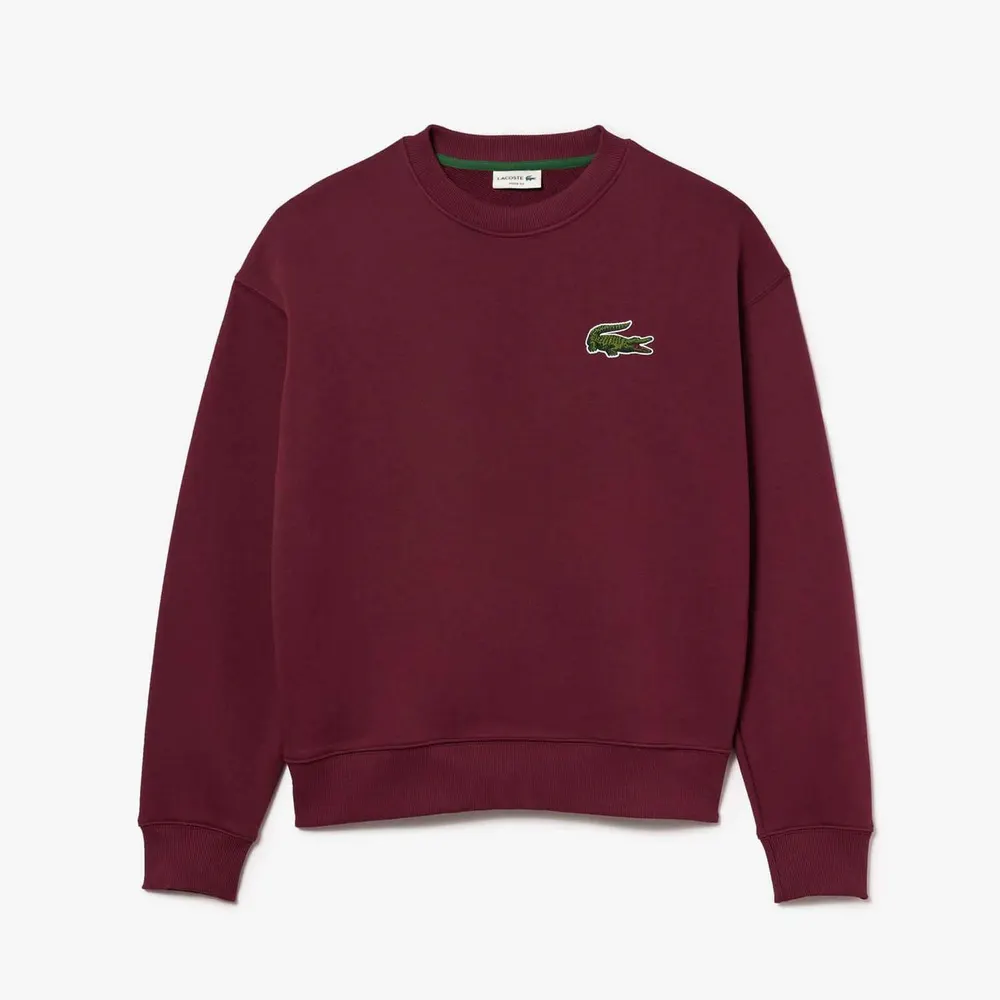 Lacoste Loose-Fit Fleece Sweatshirt