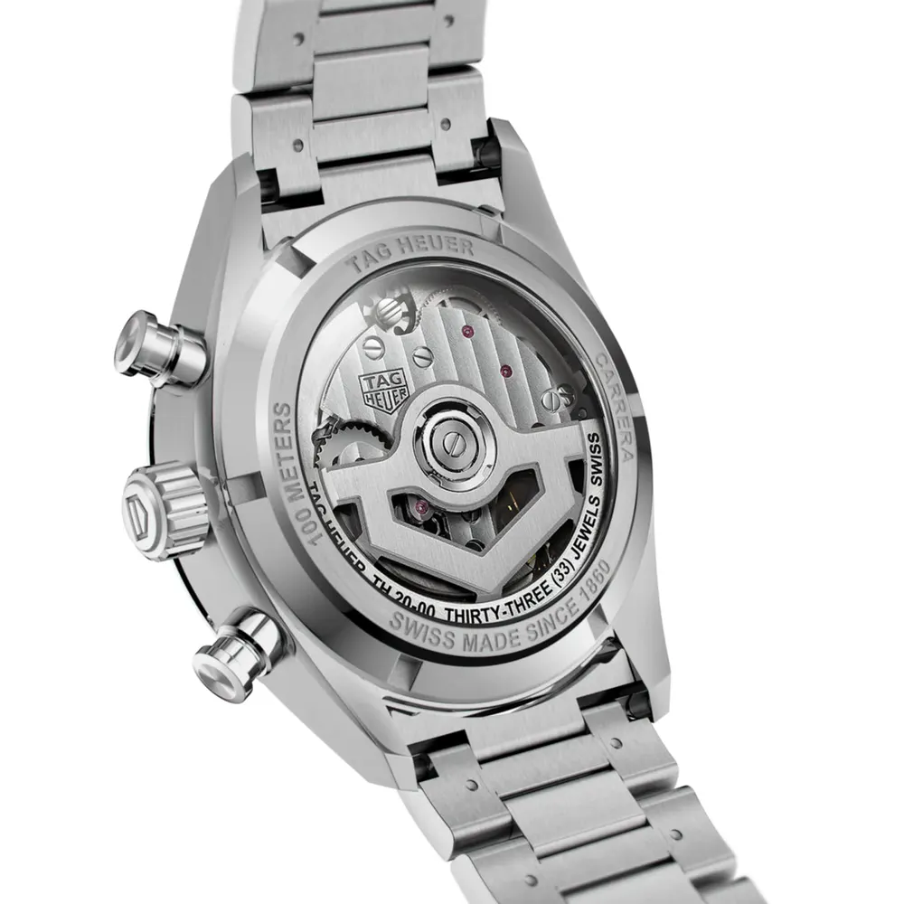 TAG Heuer Carrera Calibre Heuer TH20 Chronograph 42mm Mens Watch detail 3