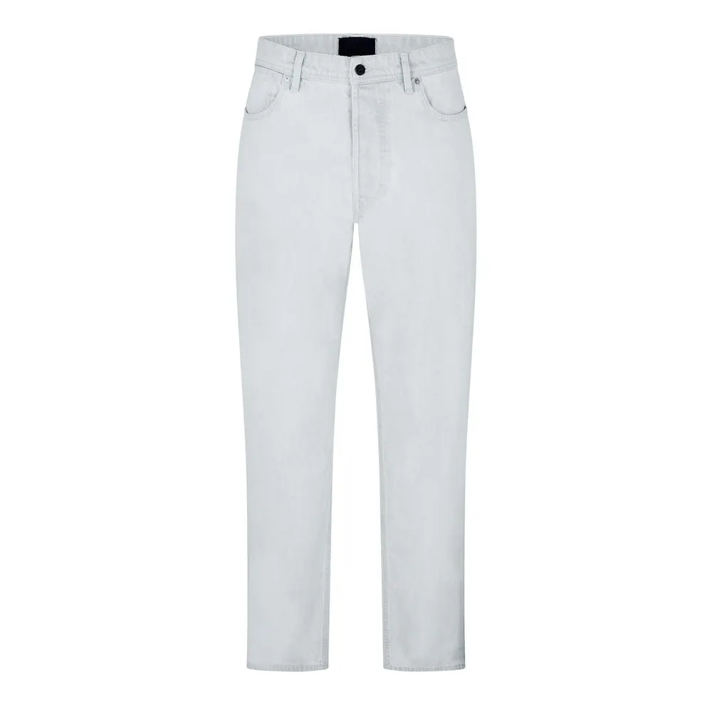 Stone Island Mens Denim Research Straight Jeans in Blue Blch VJ203 – Clothing