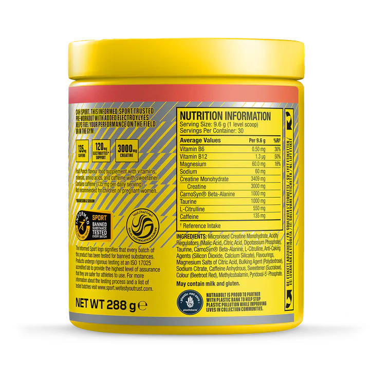 Cellucor C4 Sport Pre-Workout Fruit Punch 270g detail 3