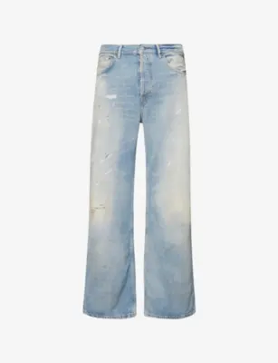ACNE STUDIOS Paint-Splatter Trafalgar Cotton-Blend Jeans - 29/32