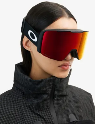OAKLEY OO7137 Line Miner™ Pro M shield-frame O matter snow goggles detail 3