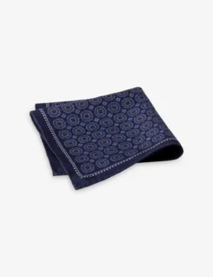 HACKETT Printed Double-Face Wool Hank detail 3
