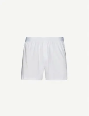 SUNSPEL Q82 loose-fit superfine cotton boxers detail 2