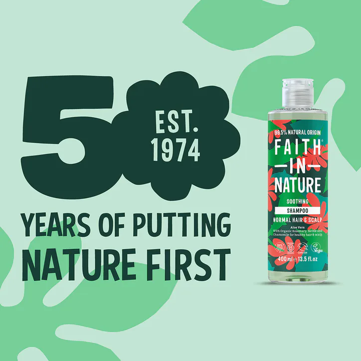 Faith in Nature Shampoo for Normal Hair Aloe Vera 400ml, additional product view 2
