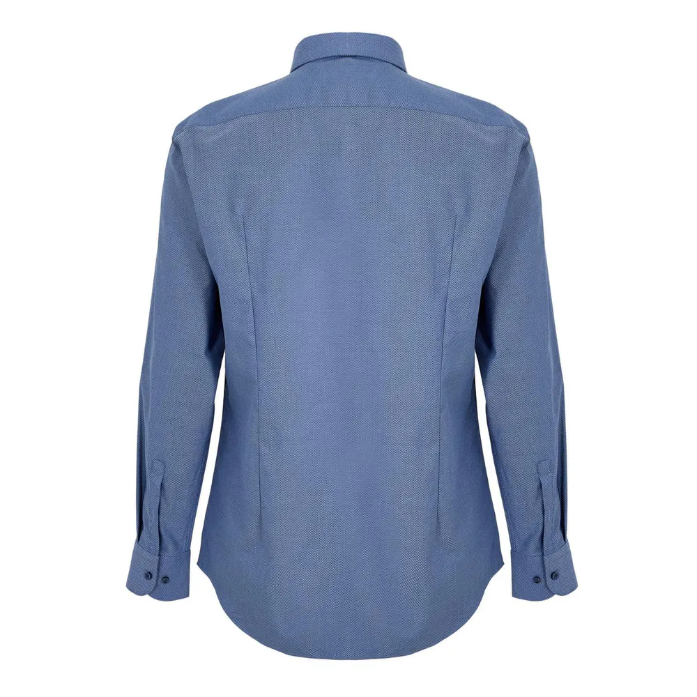 Boss Mens BOSS BLACK Kent Long Sleeve Buttoned Shirt detail 2
