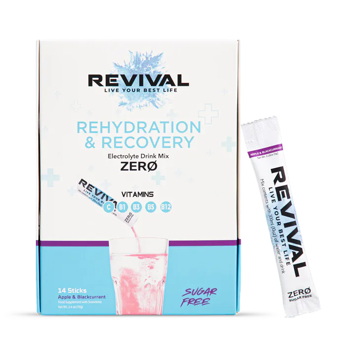REVIVAL Rehydration & Recovery ZERO - Apple Blackcurrant 14 pack