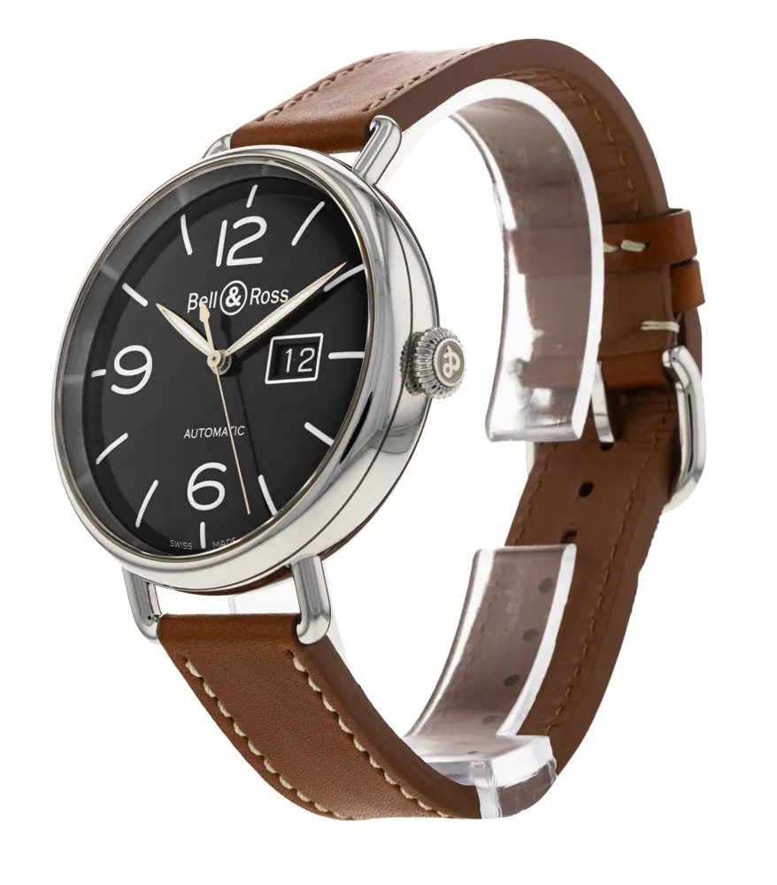Bell and Ross Vintage BRWW196-BL-ST — 2018 — Excellent in Black Quarter Arabic, additional product view 2