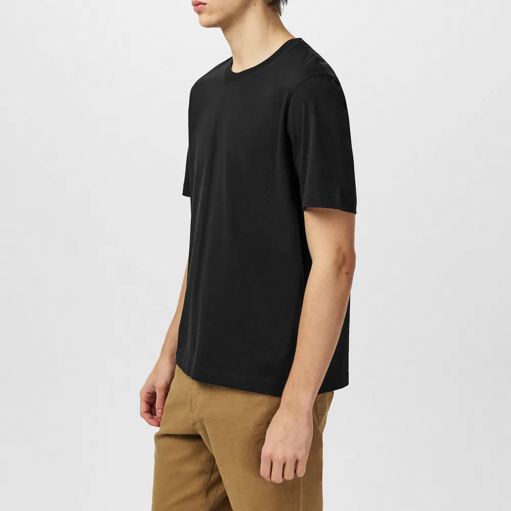 Ted Baker Tywinn Plain T-shirt in Black, additional product view 2