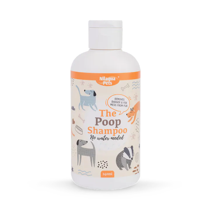 Nilaqua Pets The Poop Shampoo, Towel Off Pet Shampoo 240ml