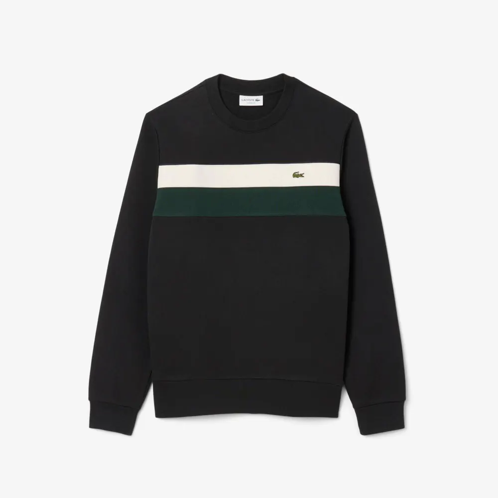 Lacoste Men's Cotton-Mix Crew Sweatshirt
