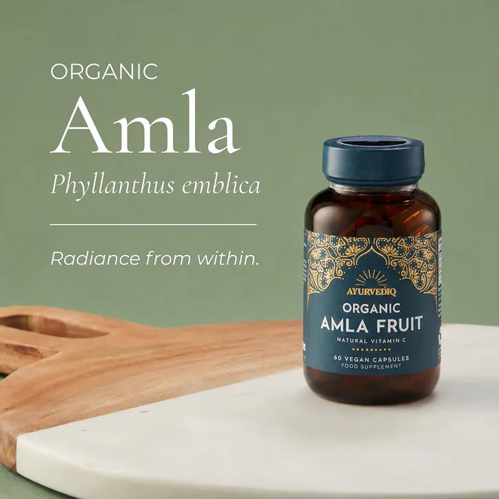 Ayurvediq Organic Amla Caps - 60's Capsules, additional product view 3