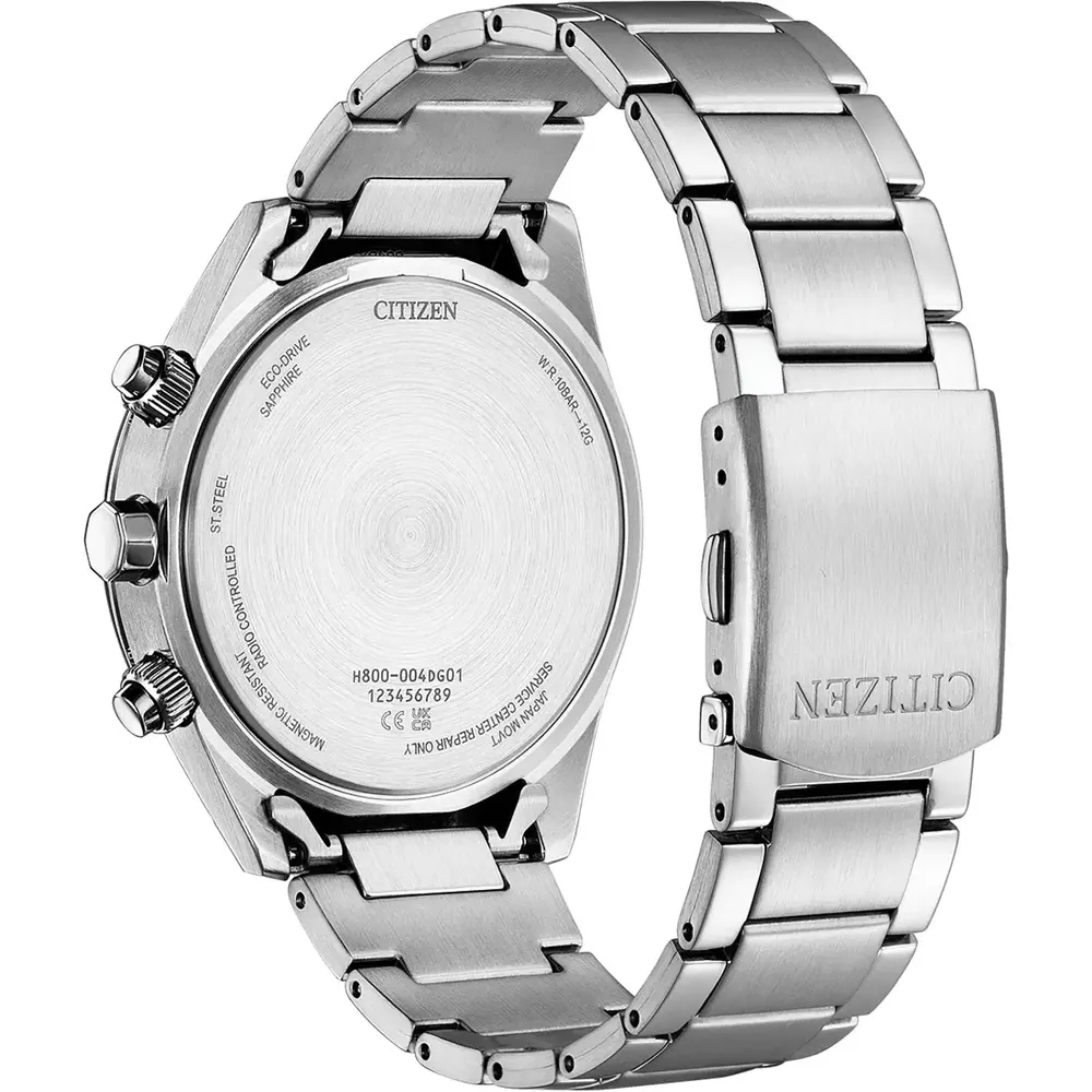 Citizen World Chronograph A.T 43mm Mens Watch Blue in Blue, additional product view 3