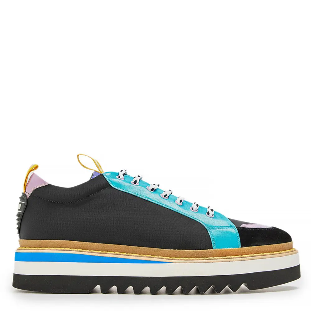 Moschino Men's Low-Top Trainers in Purple – Footwear