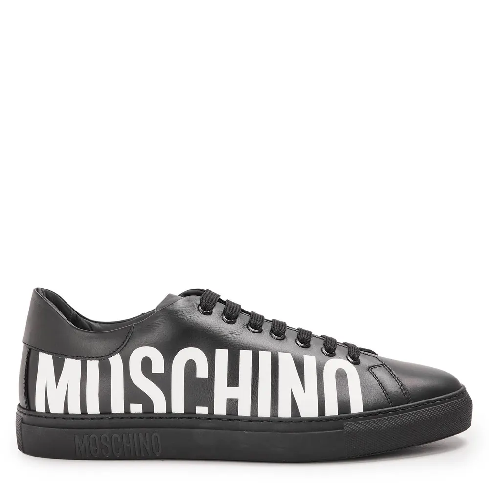 Moschino Men's Low-Top Trainers in Black – Footwear