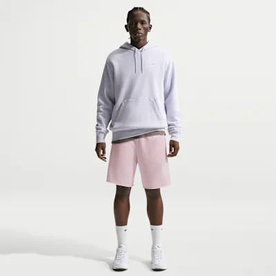 Nike Club Men's French Terry Alumni Shorts - Pink Foam/Pink Foam/White